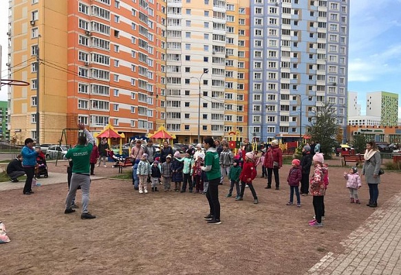 Спортивный праздник прошел в Бунинском